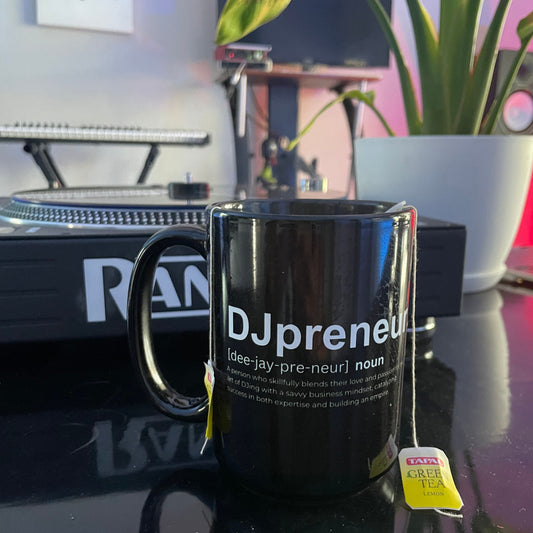 DJpreneur Legacy Mug - Sip Your Way to Success